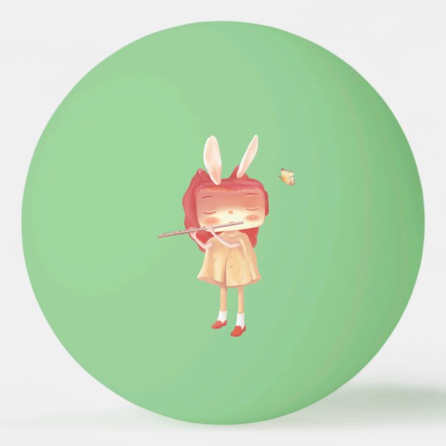 A Garden in My Heart Ping Pong Ball (Front)