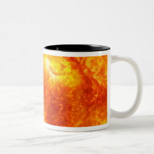 A gas-giant exoplanet Two-Tone coffee mug