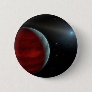 A Gas Giant Planet Around A White Dwarf Star. 2 Inch Round Button