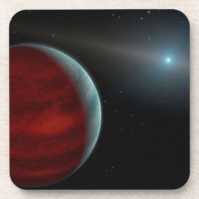 A Gas Giant Planet Around A White Dwarf Star. Coaster (Front)
