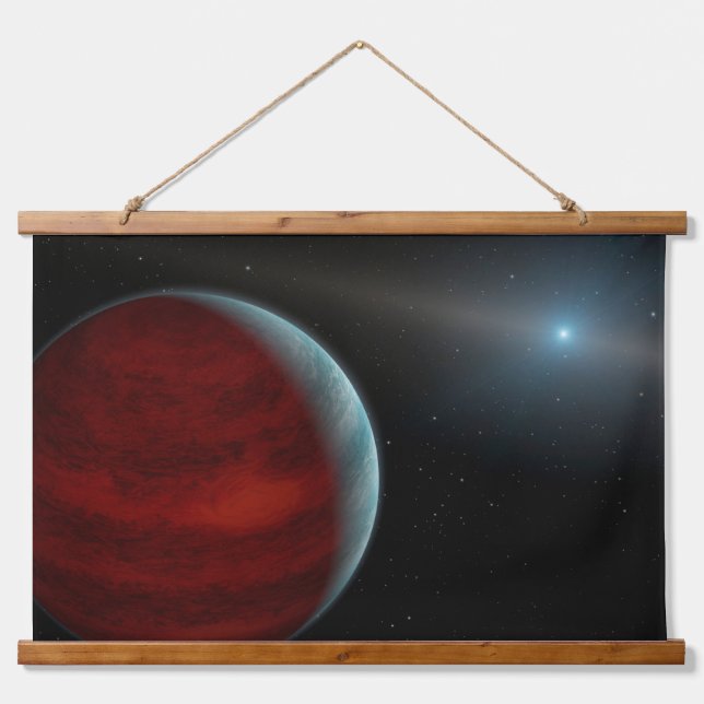A Gas Giant Planet Around A White Dwarf Star. Hanging Tapestry (Front)