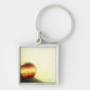 A gas-giant planet orbiting very close keychain