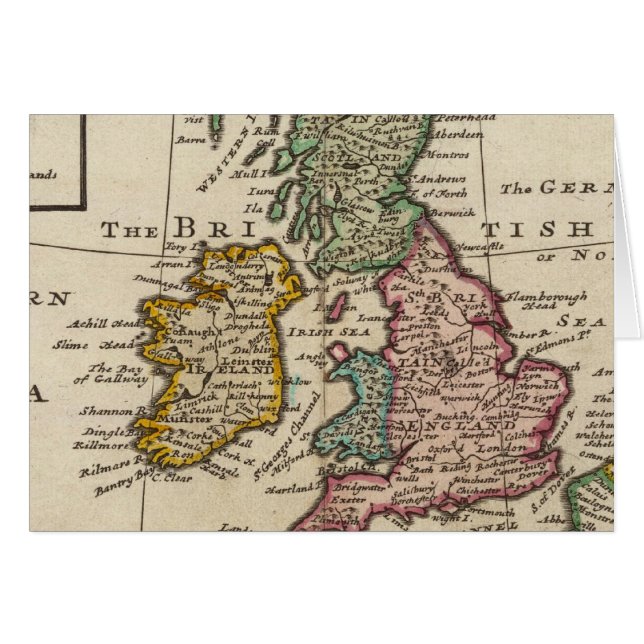 A general map of Great Britain and Ireland (Front Horizontal)