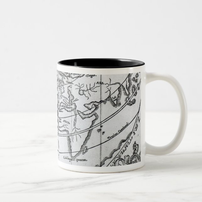 A General Map Two-Tone Coffee Mug (Right)