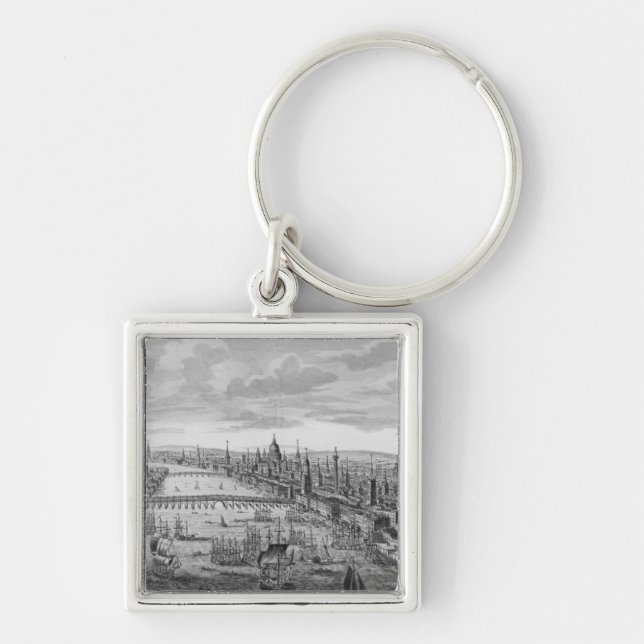 A General View of the City of London Keychain (Front)