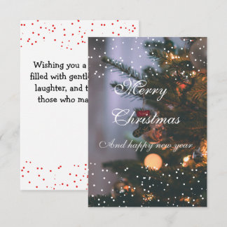 A Gentle Christmas Wish Card