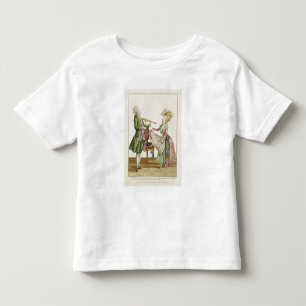 A gentleman playing the violin while a lady dances toddler t-shirt