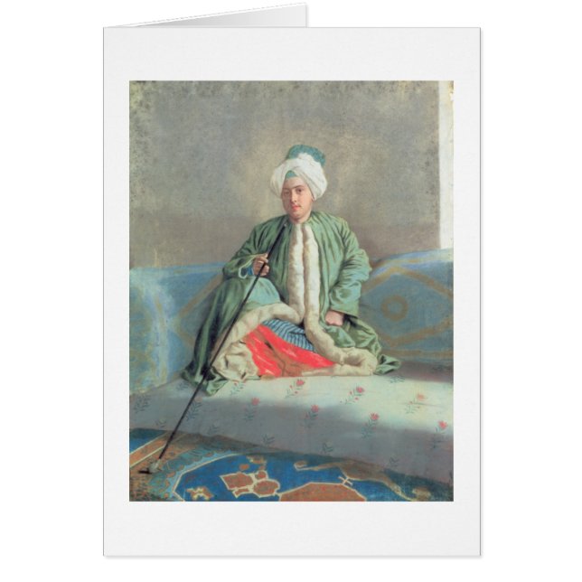 A Gentleman Seated on a Couch (Front)