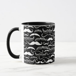 A Gentlemen's Club. Moustache pattern Mug