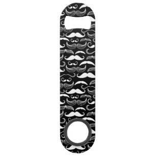 A Gentlemen's Club. Moustache pattern Speed Bottle Opener