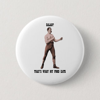 A Genuine Overly Manly Man 2 Inch Round Button