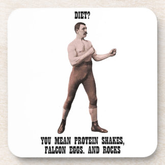 A Genuine Overly Manly Man Coaster