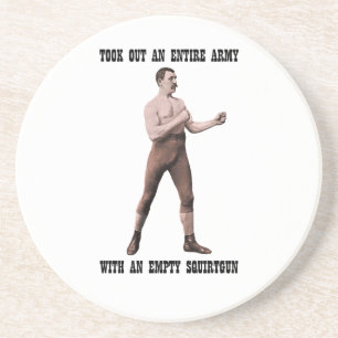 A Genuine Overly Manly Man Coaster