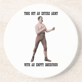 A Genuine Overly Manly Man Coaster
