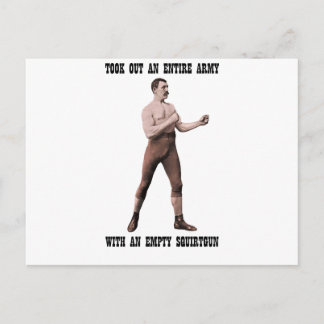 A Genuine Overly Manly Man Postcard