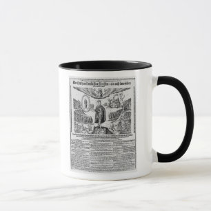 A German broadsheet depicting Adolphus Champion Mug