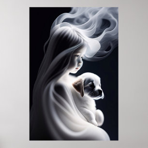 A Ghost Girl And Her Dog 1 Poster