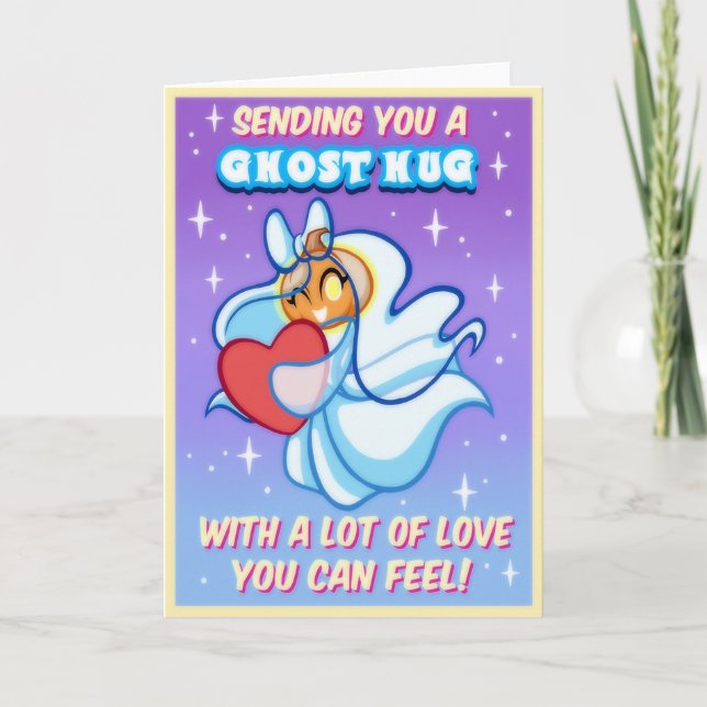 A Ghost Hug Filled With Love (feat. Jackolan) Card (Front)