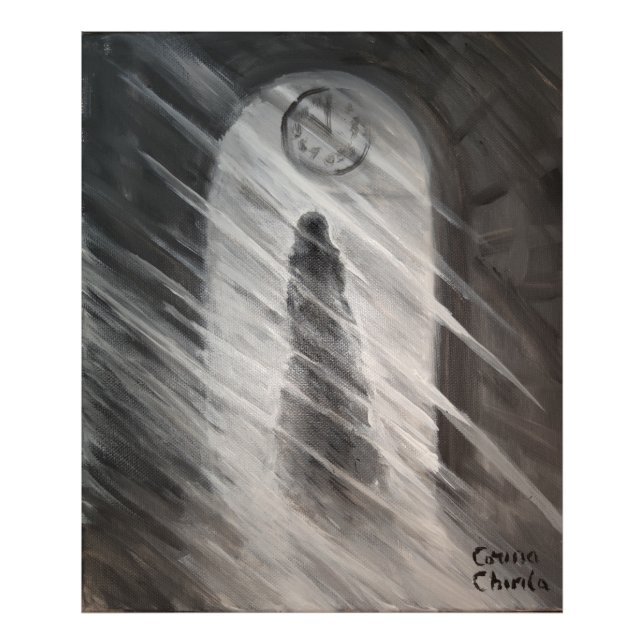 A ghost photo print (Front)
