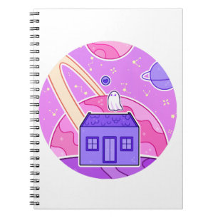 A ghost that lives on space notebook