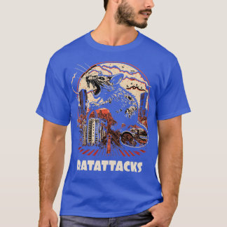 a giant rat attacks the city 1 T-Shirt