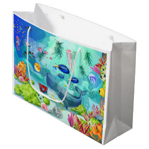 A Gift Bag with Aquatic Charm