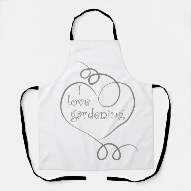 A gift for a gardener for working in the beds apron (Front)