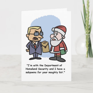 A Gift for Santa Claus Card