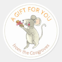 A Gift For You Mouse with Book Gift