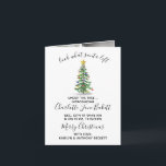 A Gift From Santa | 6 Photo Christmas Birth Holiday Card<br><div class="desc">Announce your new bundle of joy in style with these trendy photo birth announcements. This design is easy to personalize with your photos and wording and your family and friends will be thrilled when they receive these fabulous cards.</div>