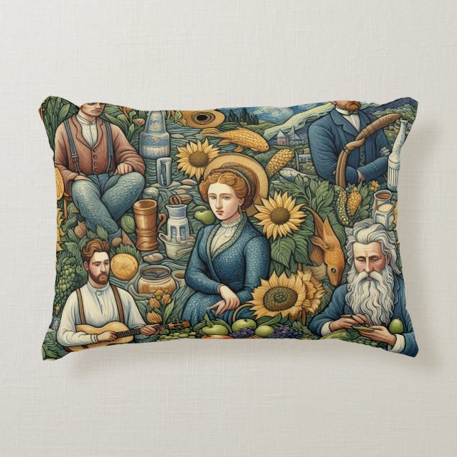 A gift full of sincerity,Pillow Accent Pillow (Front)