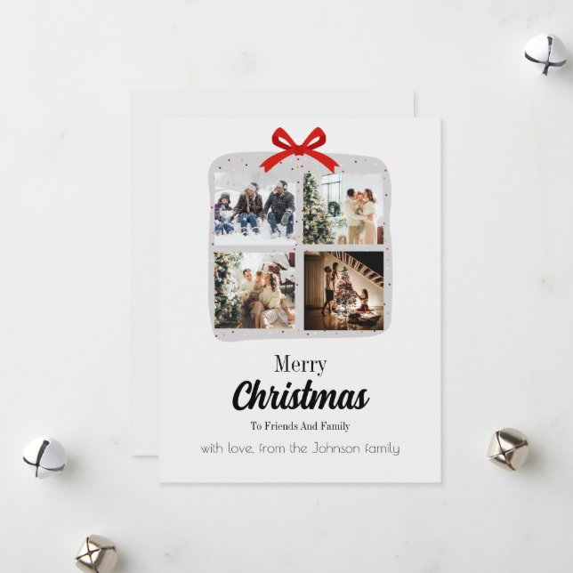 A Gift of Love Holiday Card (Front/Back In Situ)