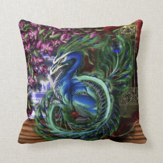 A Gilded Caged Throw Pillow