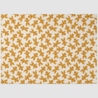 A Gingerbread Cookie Tissue Paper