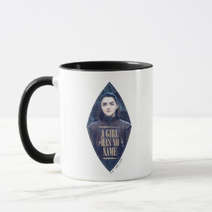 "A Girl Has No Name" Arya Stark Graphic Mug