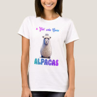 A Girl Who Loves Alpacas with Wooly Alpaca