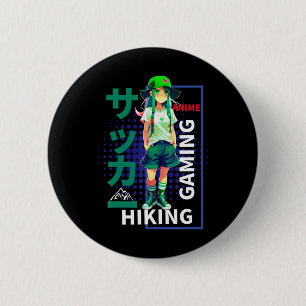 A Girl Who Loves Anime 2 Inch Round Button