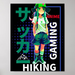 A Girl Who Loves Anime Poster