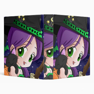 A Girls Best Friend Is Her Cat Anime Binder