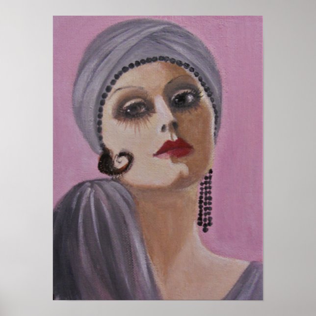 A Glamourous Flapper Gal Poster (Front)