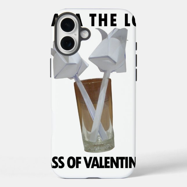 A glass of valentine peace. Case-Mate iPhone case (Back)