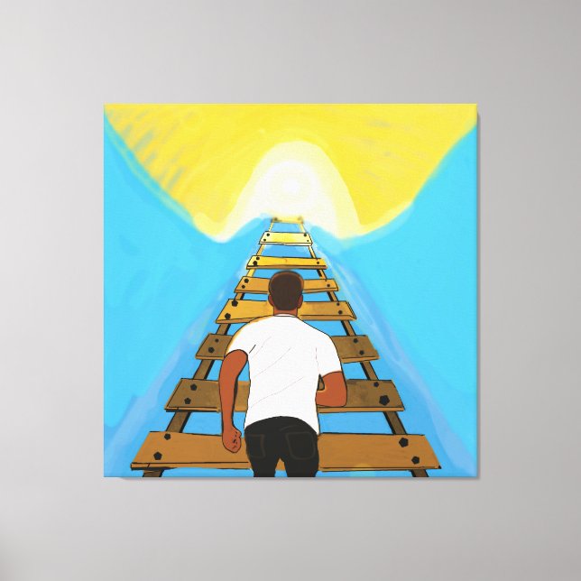 A Glimmer of Hope Canvas Print (Front)
