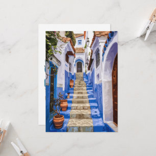 A Glimpse Back: Chefchaouen's Vintage Treasures Invitation