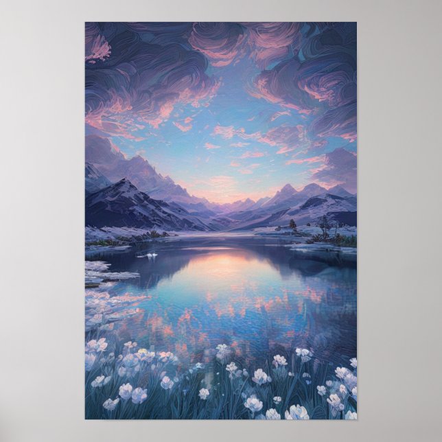 A Glimpse into the Majesty of Nature Poster (Front)