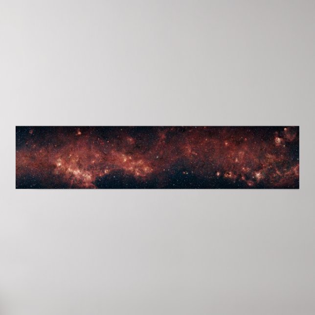 A GLIMPSE of the Milky Way Poster (Front)