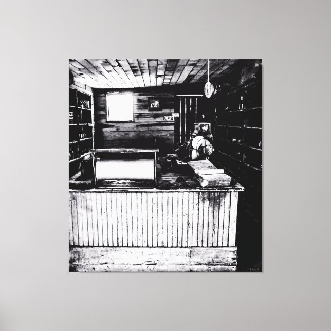 A Glimpse of Yesteryear Canvas Print (Front)
