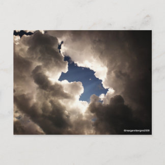 "A Glimpse" Postcard