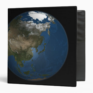 A global view over Asia with Arctic sea ice Binder