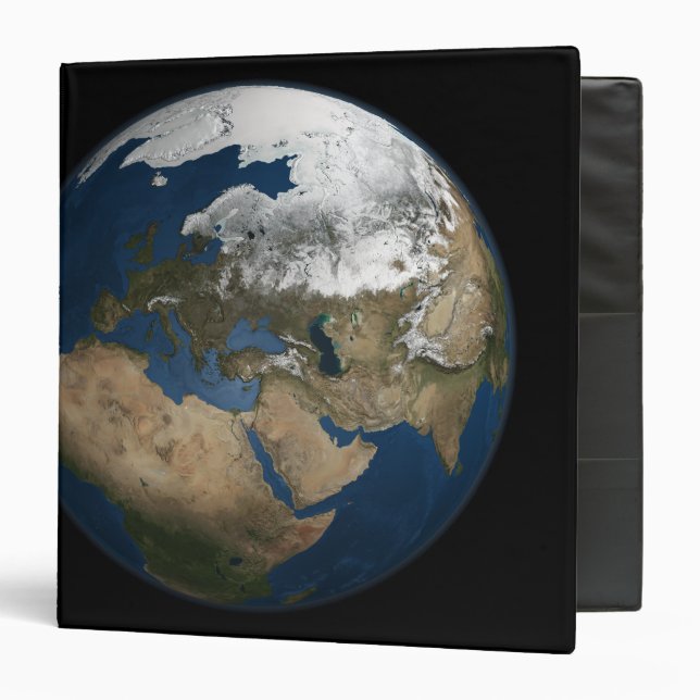 A global view over Europe and Scandinavia Binder (Front/Inside)