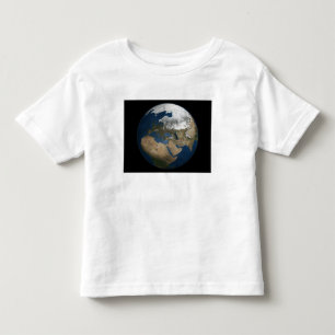 A global view over Europe and Scandinavia Toddler T-shirt